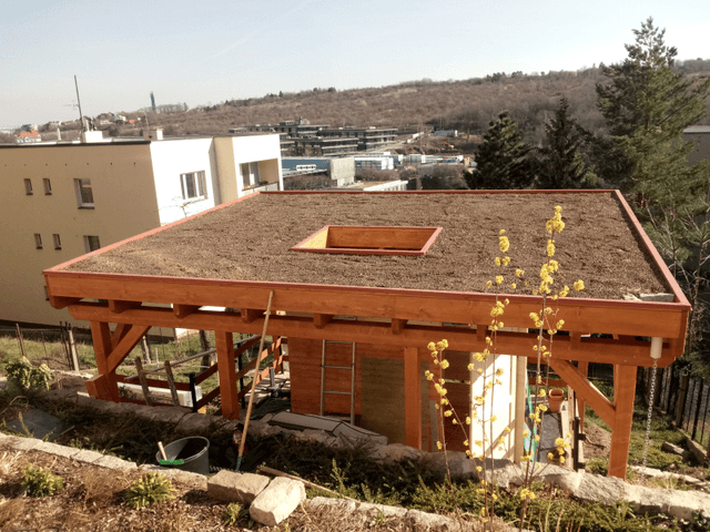 Showcase of green roof realization in Radlice