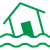 Icon of a collapsing house