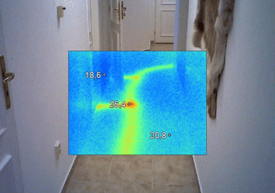Showcase of thermal imaging results