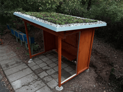 Showcase of green roof realization in Kunratice