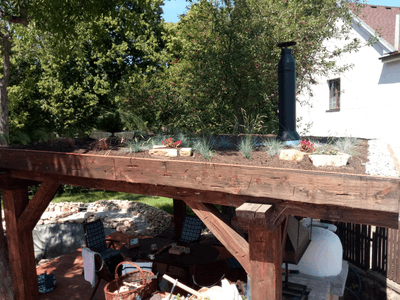 Showcase of green roof realization in Ďáblice