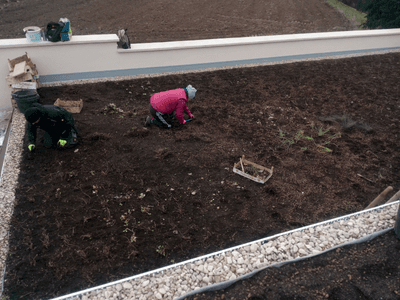 Showcase of our skilled workers on the roof