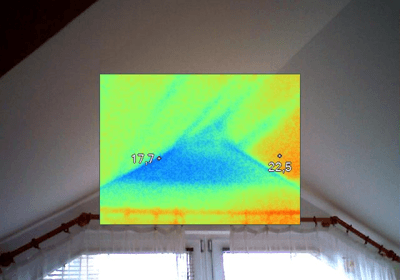 Showcase of thermal imaging results